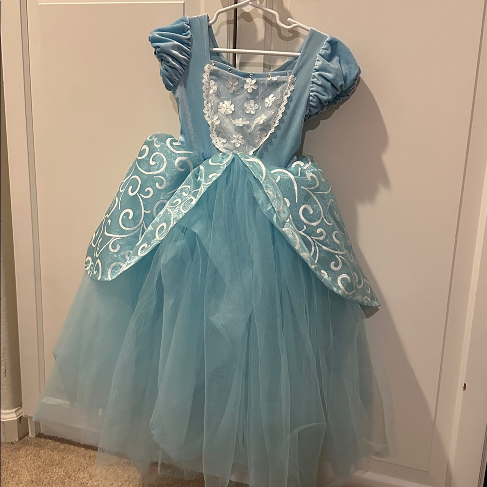 Blue Princess Kids Costume